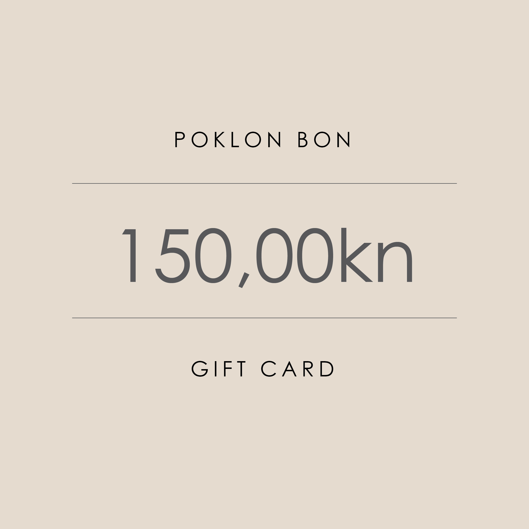 Gift Card | Poklon bon